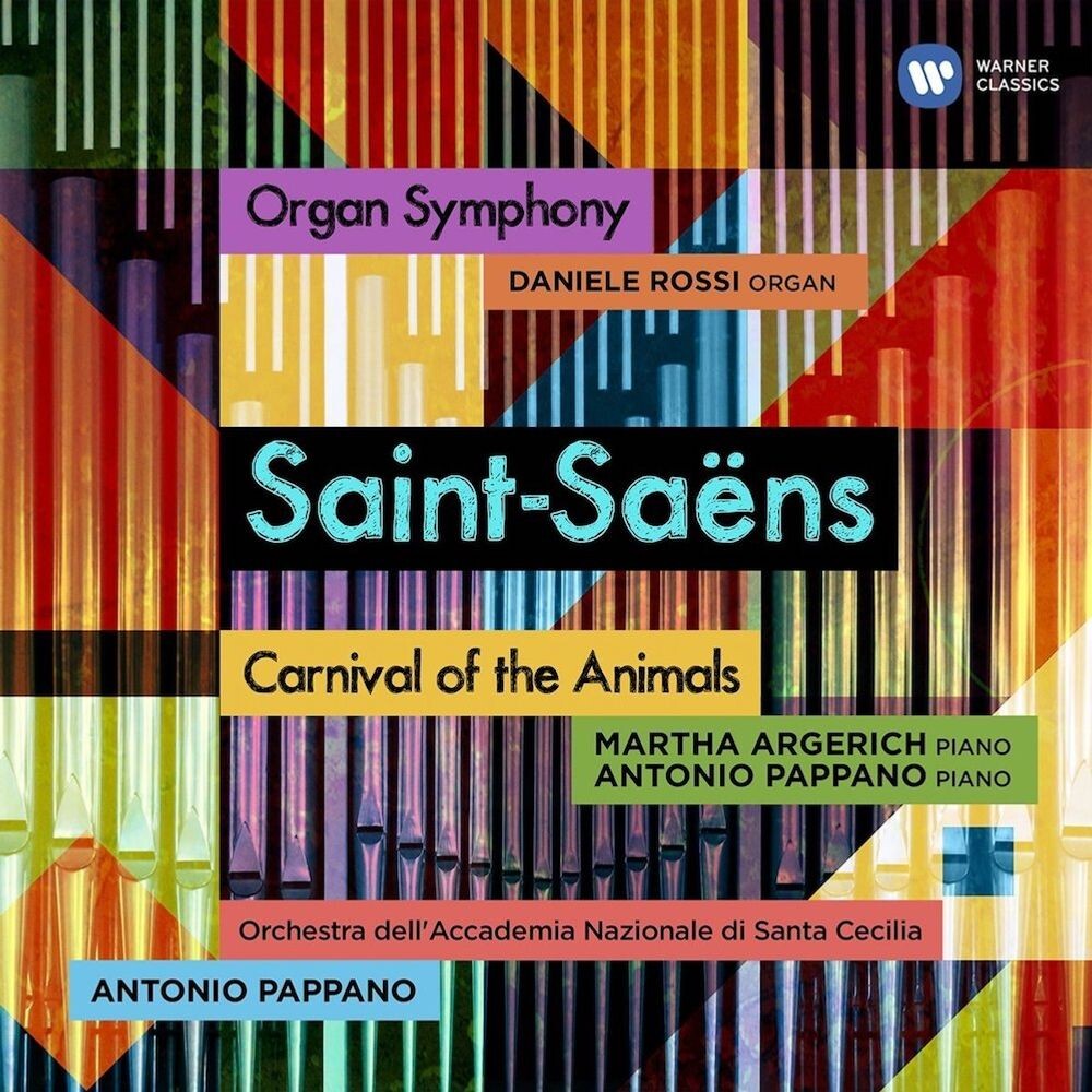 

Диск CD Saint-Saëns: Organ Symphony / Carnival Of The Animals - Camille Saint-Saëns, Antonio Pappano