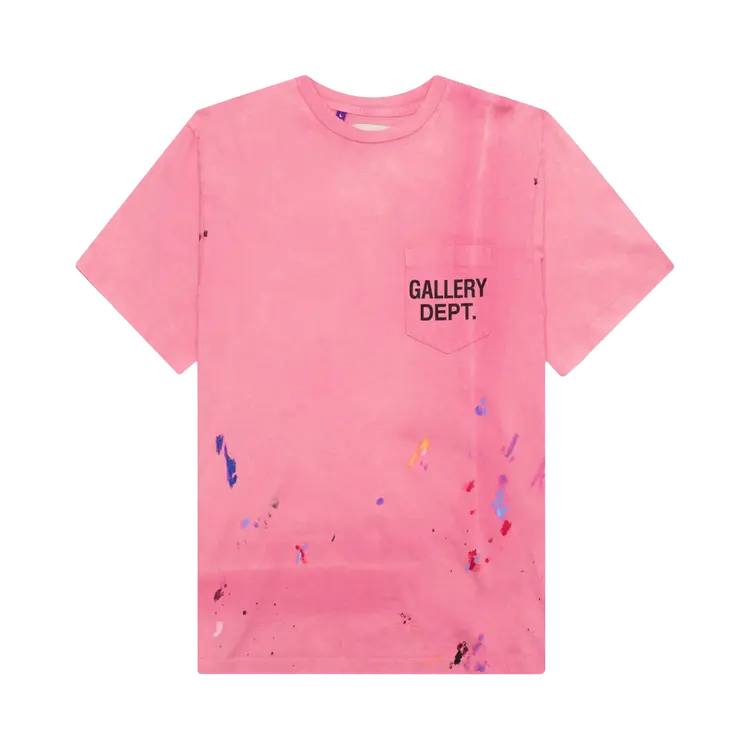 

Футболка Gallery Dept. Vintage Logo Painted 'Salmon', розовый