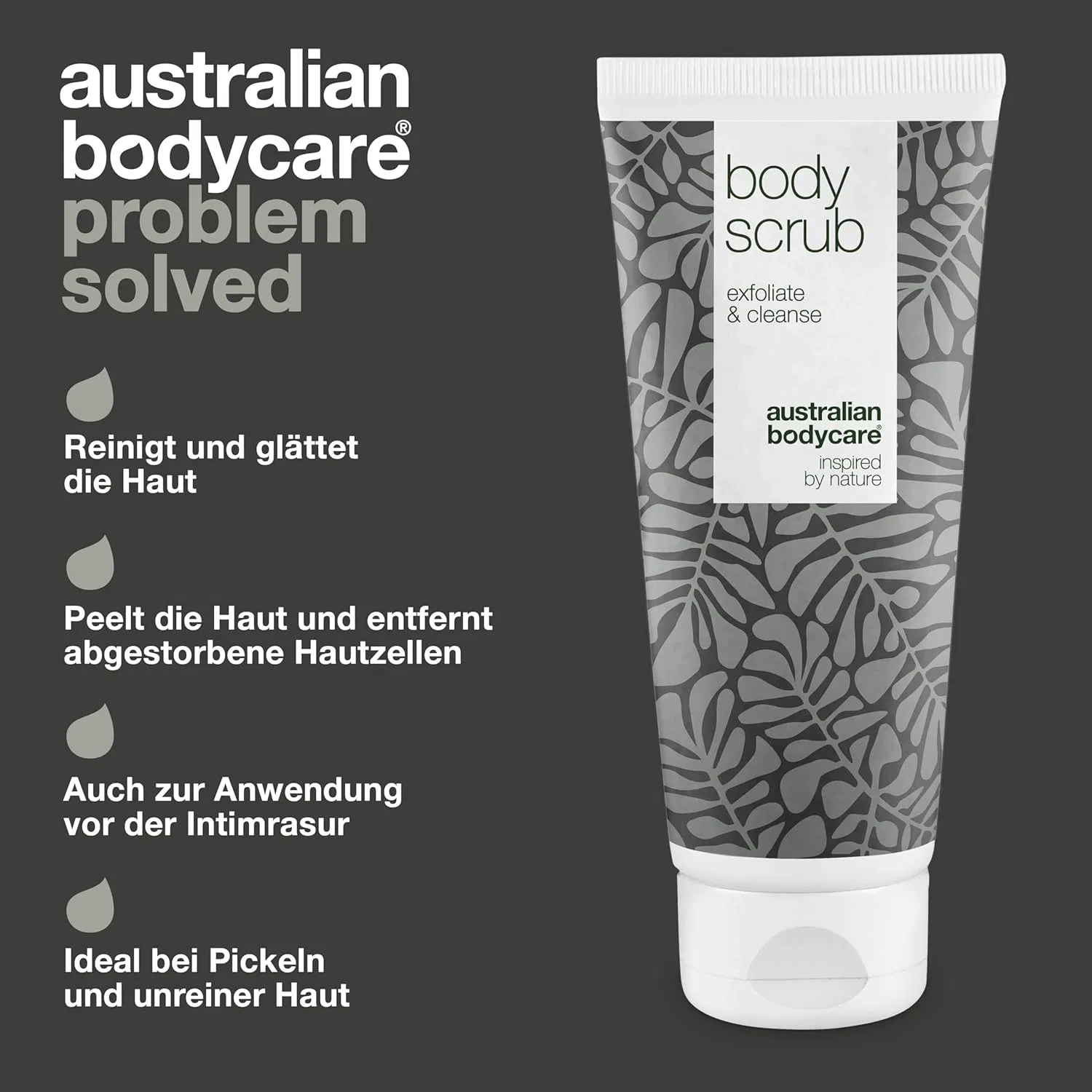 Набор из 3 скрабов для тела с маслом чайного дерева, 200 мл Australian Bodycare — фото 3