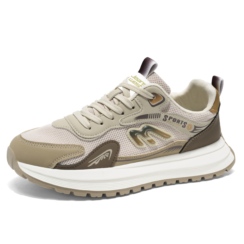 

Нескользящие, износостойкие, дышащие низкие повседневные туфли для мужчин JEANSWEST, Khaki