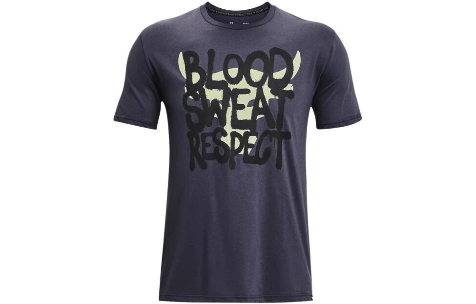 

Футболка мужская темно-синяя Under Armour, синий