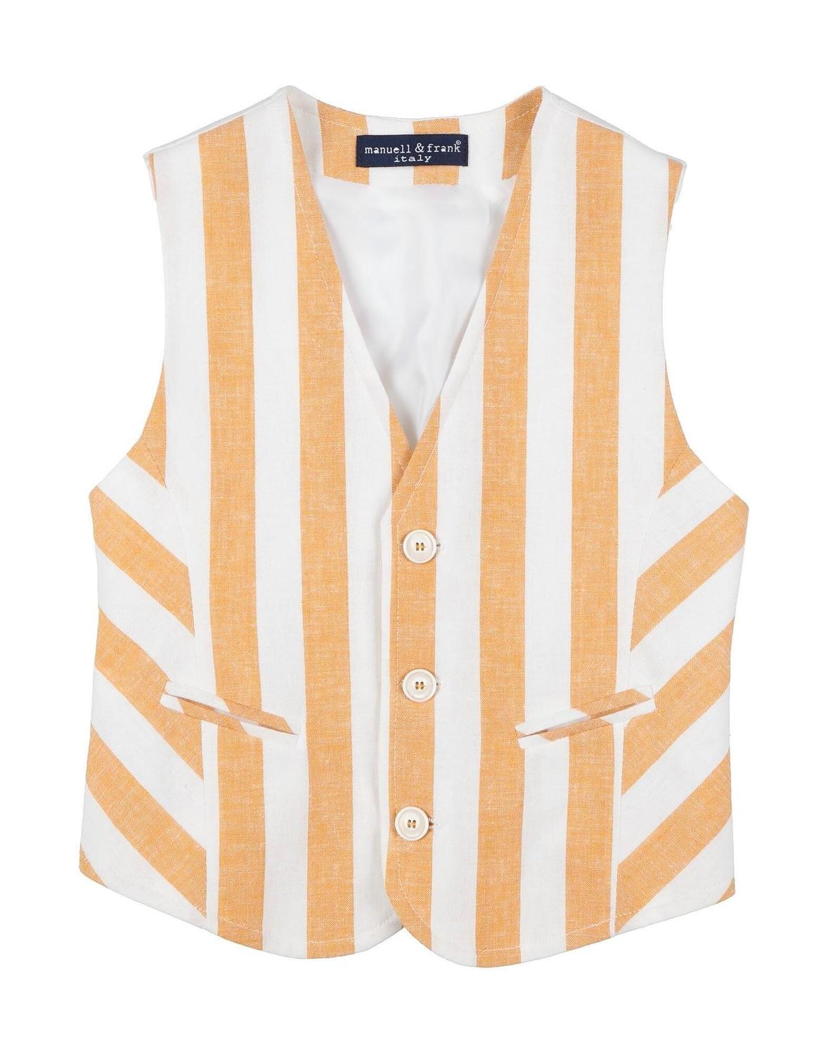 

Жилет для мальчиков Manuell & Frank, горчичный