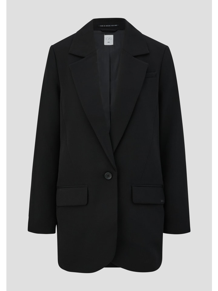 

QS Домашний пиджак цвета 9999_черный