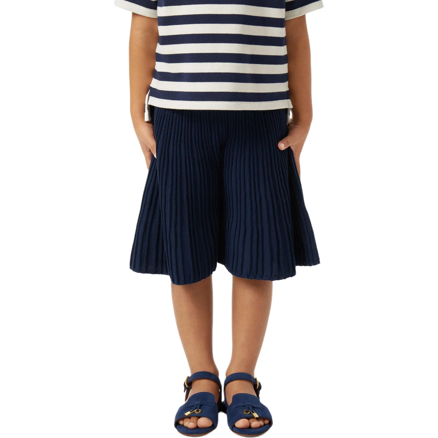 Шорты Standard Fit Kids' Loro Piana, Marine Blue — фото 4