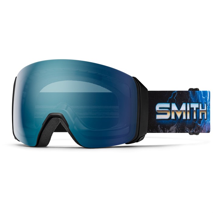 

Защитные очки 4D mag xl с низкой посадкой на переносице Smith, Open Road/Chromapop Everyday Blue Mirror+Chromapop Storm Blue Sensor Mirror