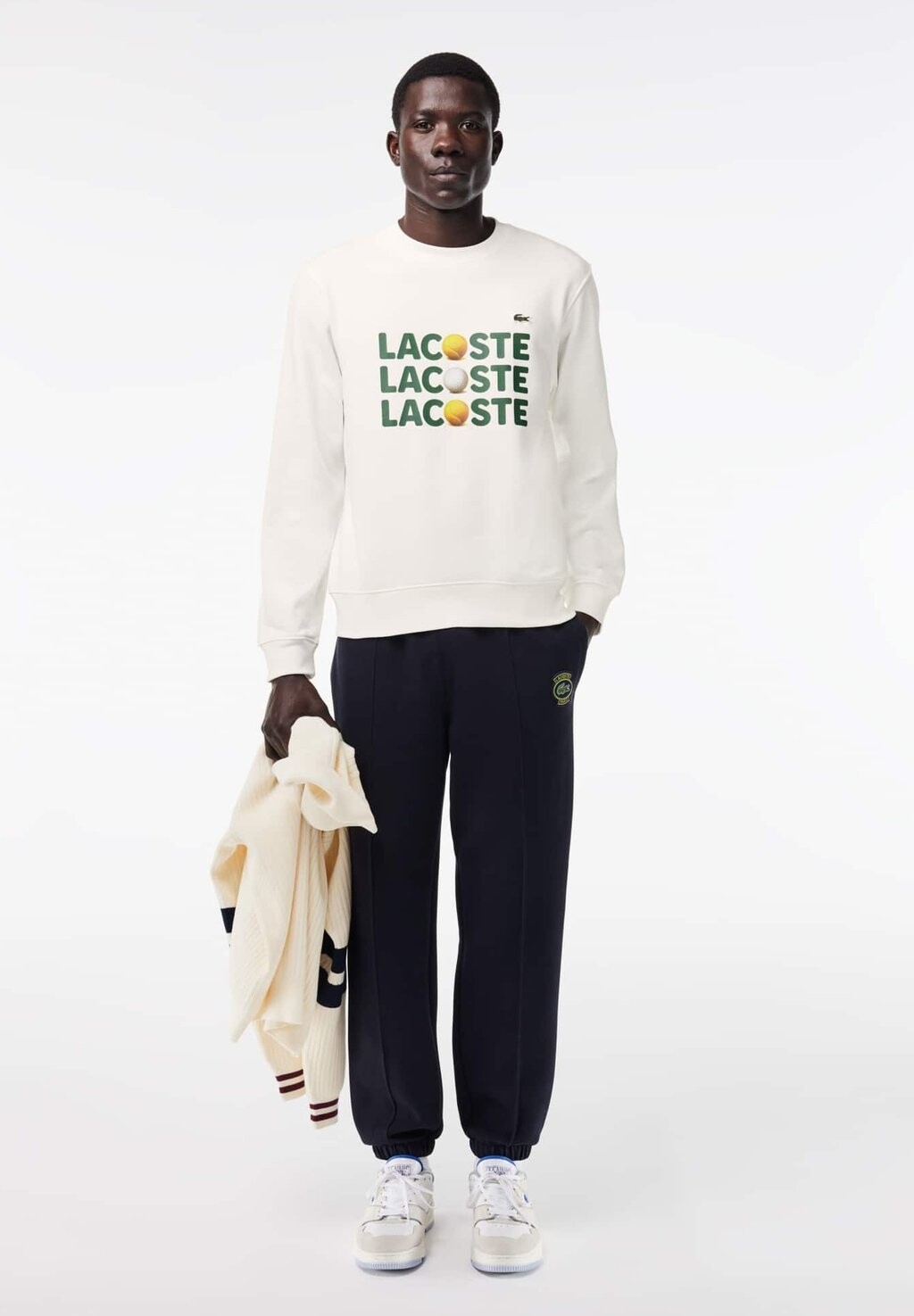 

Толстовка Lacoste, белый