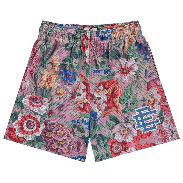 

Шорты Eric Emanuel EE Basic Shorts 'Wallpaper/Blue', красный