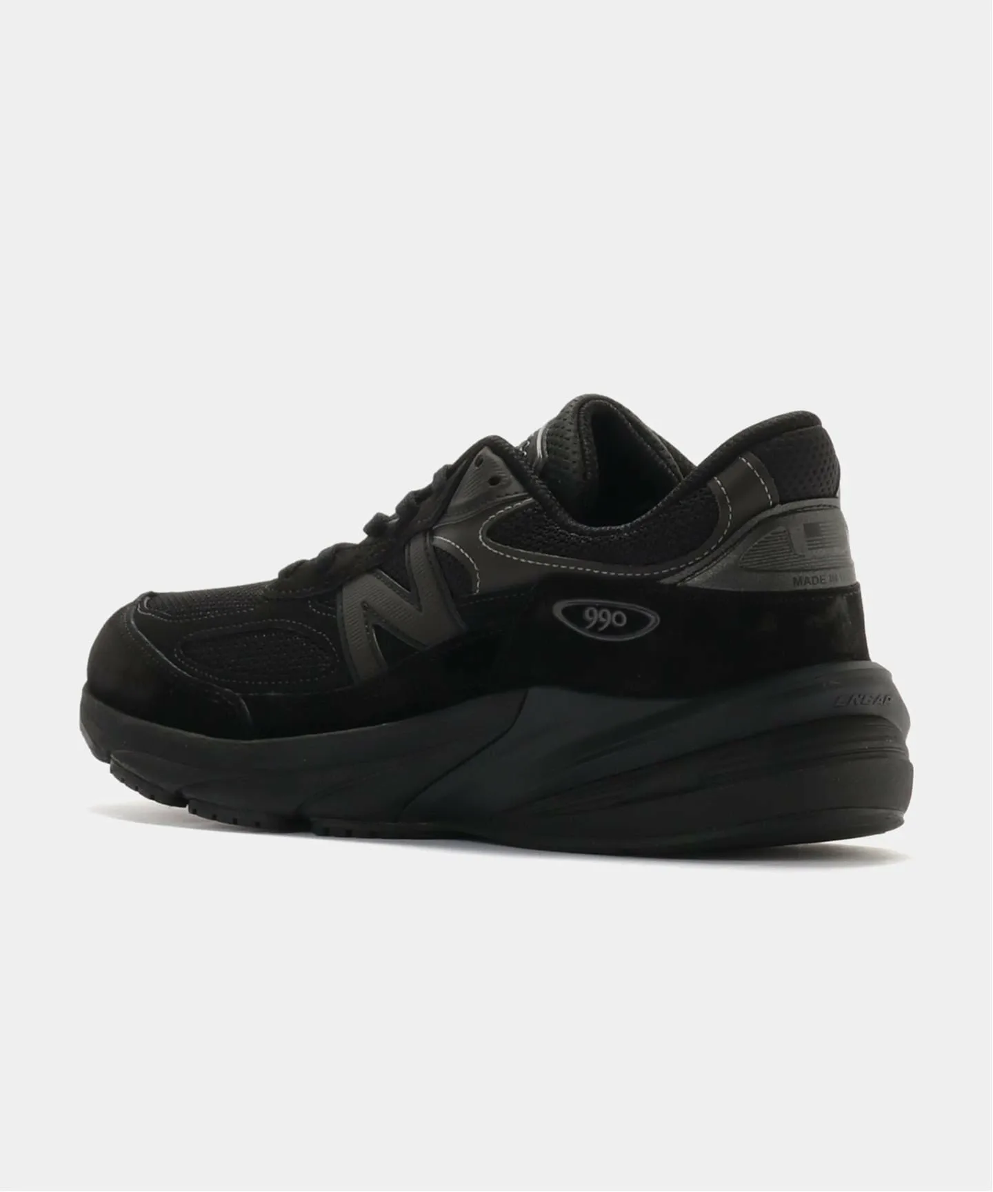 New Balance U990BB6 HERRINGBONE, Black — фото 3