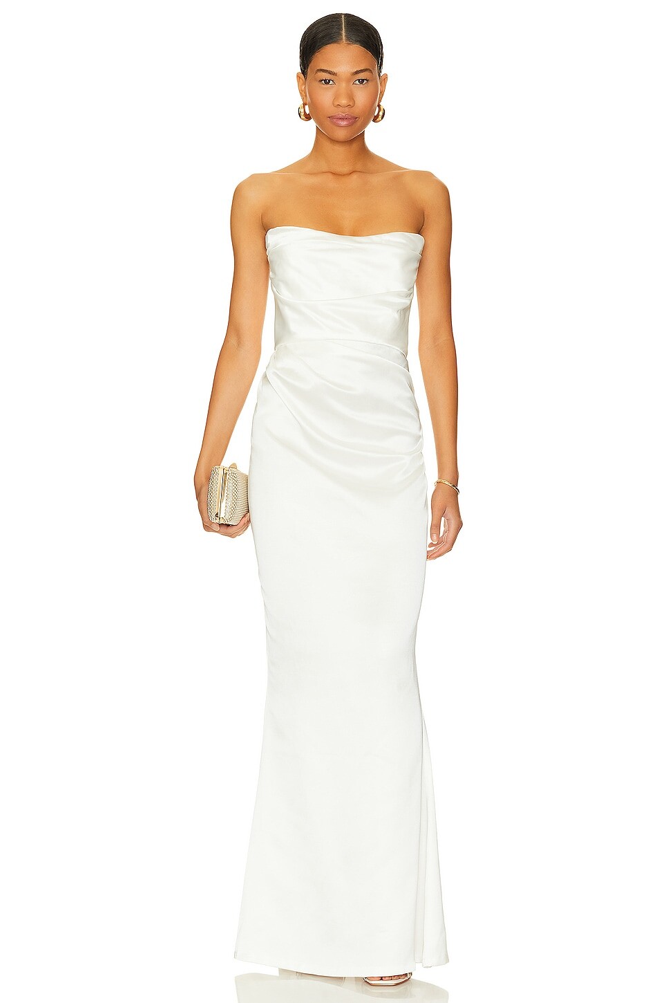 

Платье Nookie Emelie Strapless Gown, белый