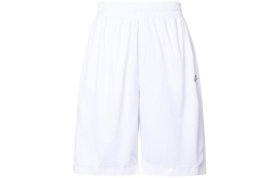 Спортивные шорты Nike Air x Kim Jones Crossover Reflective Logo Stripe Sports Shorts US Edition Couple Style White, белый — фото 2