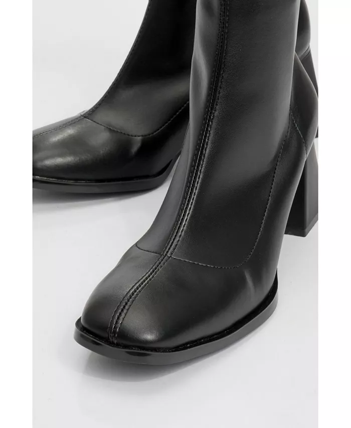 Ботинки Plesa на толстом каблуке (женские) Prologue Shoes, черный — фото 3