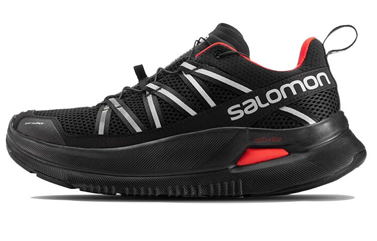 

Кроссовки мужские низкие черные/красные Salomon