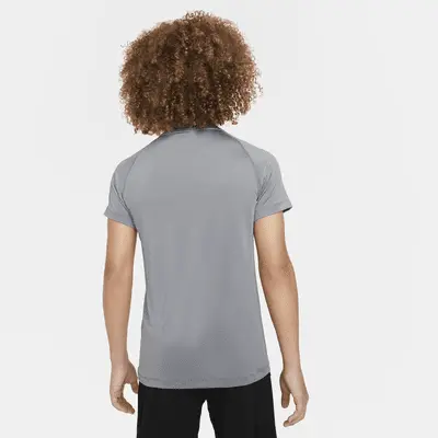 Топ Nike Pro, цвет Smoke Grey/Black — фото 2