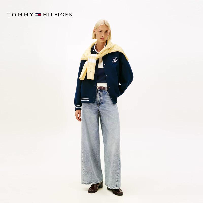 Tommy Hilfiger Женские джинсы, синие, размер 1AA, средней ширины штанин — фото 4