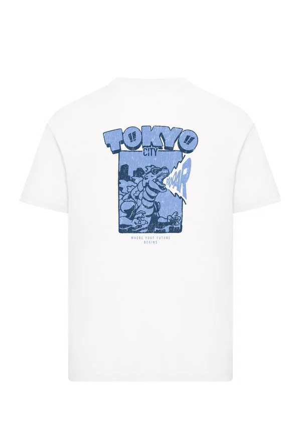 Футболка с принтом «токио - город, где начинается ваше будущее». Mister Tee, White — фото 4