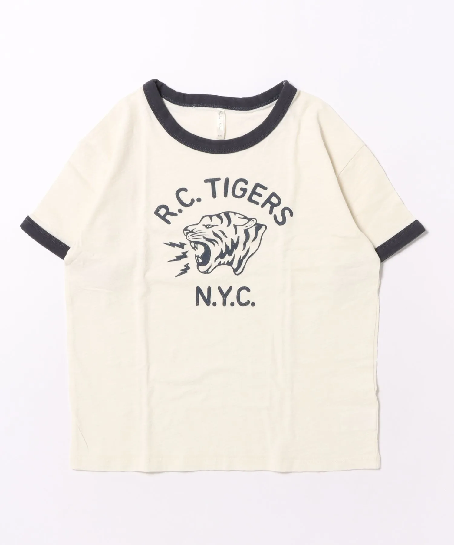 Футболка Ringer Tee из 100% хлопка Rylee + Cru ivory