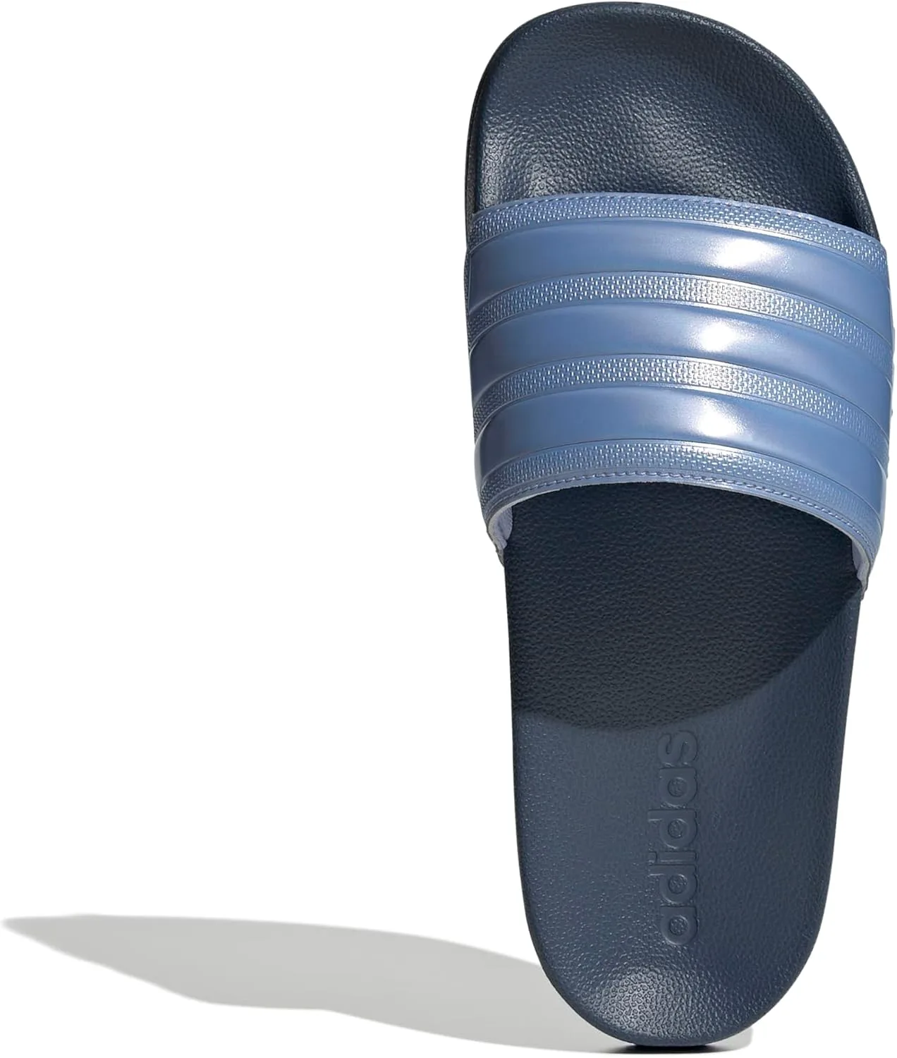 Сланцы для душа Adidas Adilette для взрослых унисекс, синий — фото 3