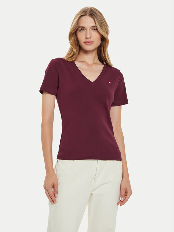 

Футболка узкого кроя Tommy Hilfiger, красный