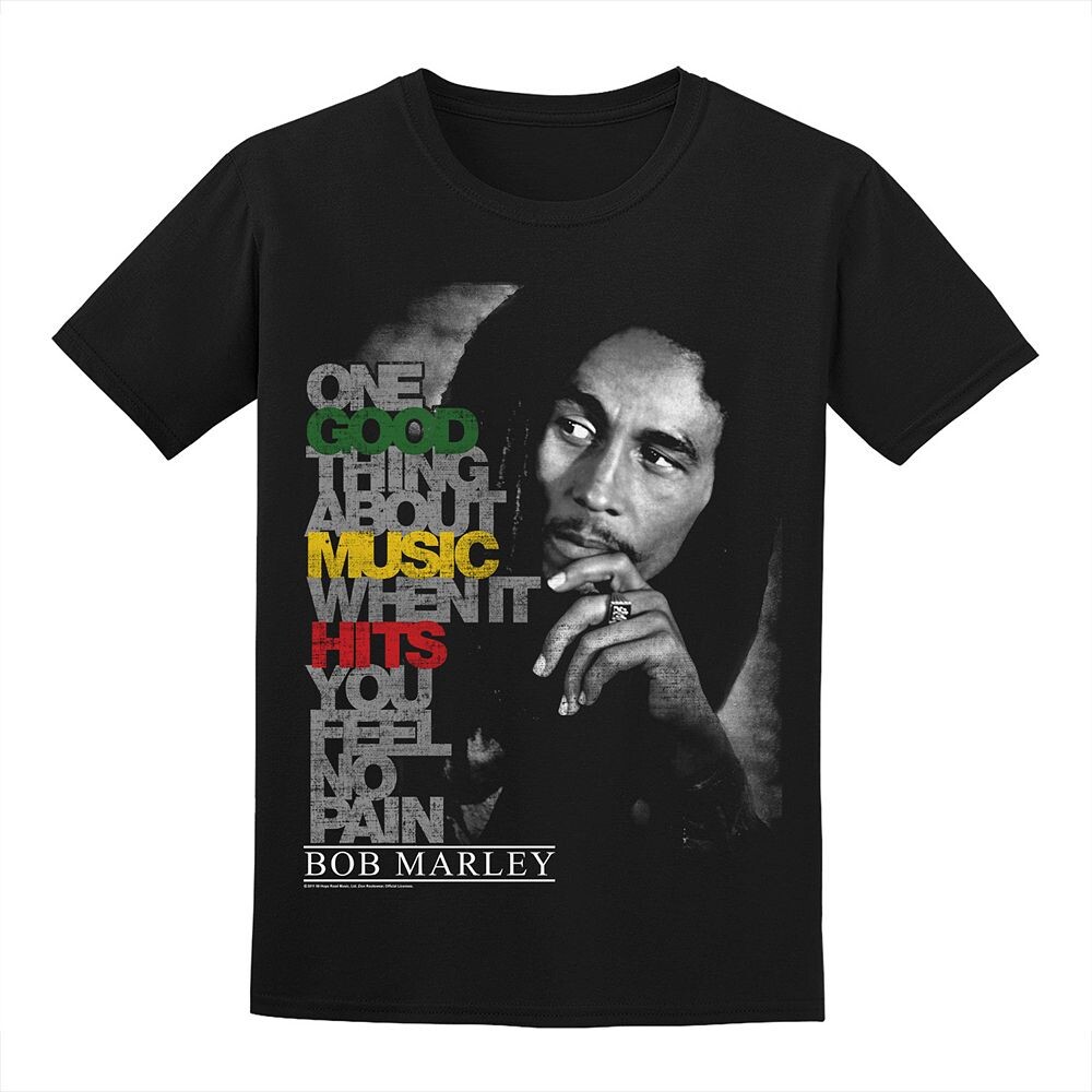 

Мужская футболка Bob Marley Licensed Character, черный
