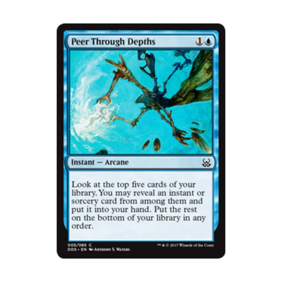 

CCG Заглянуть в глубину (С), MTG - Duel Decks - Mind vs. Might