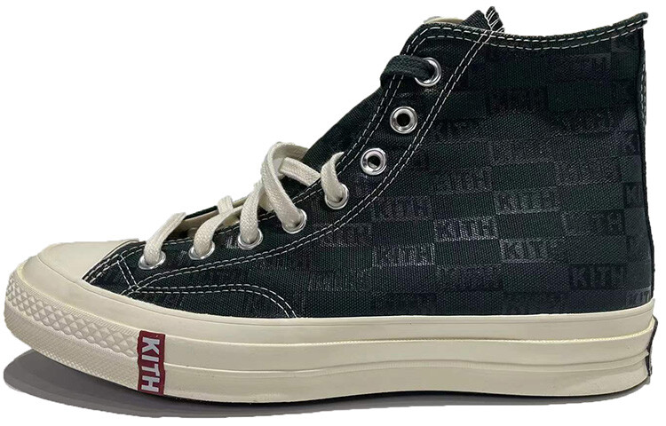 Кеды Chuck 70 Kith X Converse High 'Black Monogram'