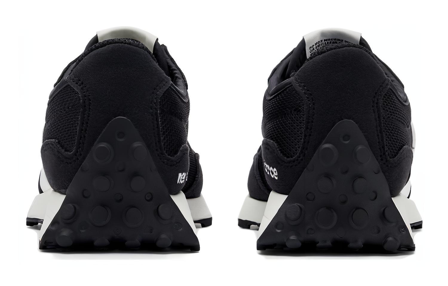 Кроссовки с логотипом на заплатке Low-top New Balance, черный — фото 4