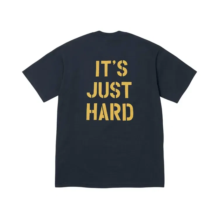 Футболка Supreme Hard Tee, синий — фото 2