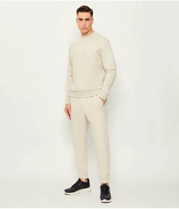 Спортивные штаны Хадико regular fit Boss Green, бежевый — фото 2