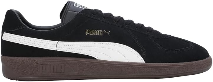 Кроссовки PUMA из замши для взрослых, унисекс, базовая модель, черный — фото 3