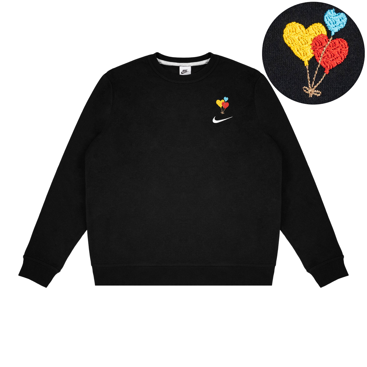 

Nike Фантазийный свитшот унисекс черный