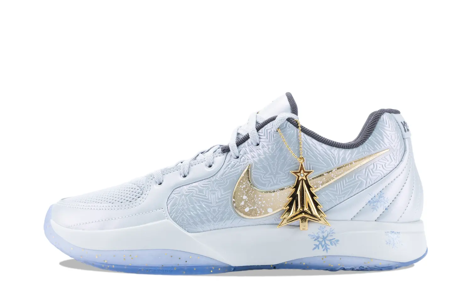 

Nike Ja 2 Morant Dynasty амортизирующие противоскользящие и износостойкие низкие баскетбольные кроссовки мужские бело-золотые, цвет White Gold
