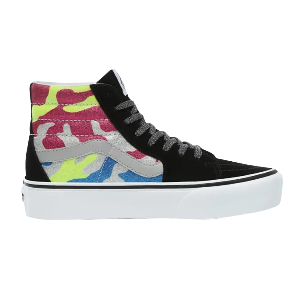 

Кроссовки Sk8-Hi Platform 2 Vans, мультиколор