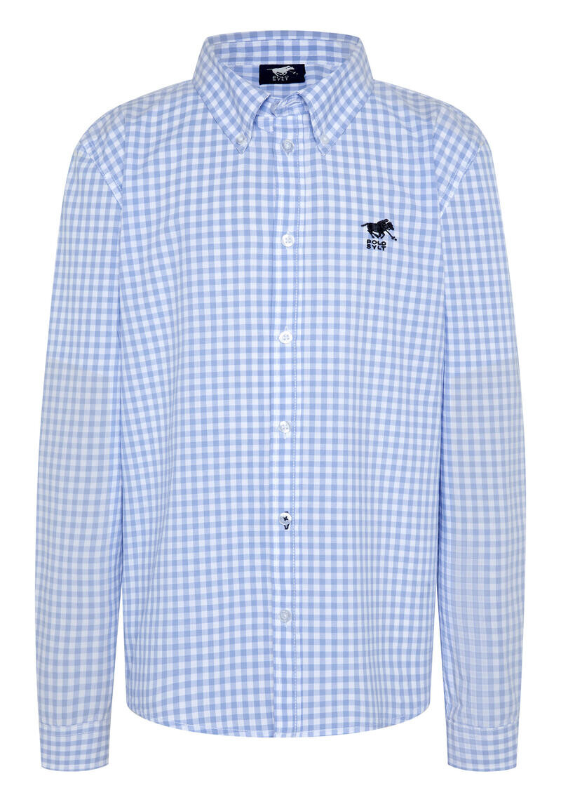 

Рубашка с клетчатым узором POLO SYLT, цвет blau