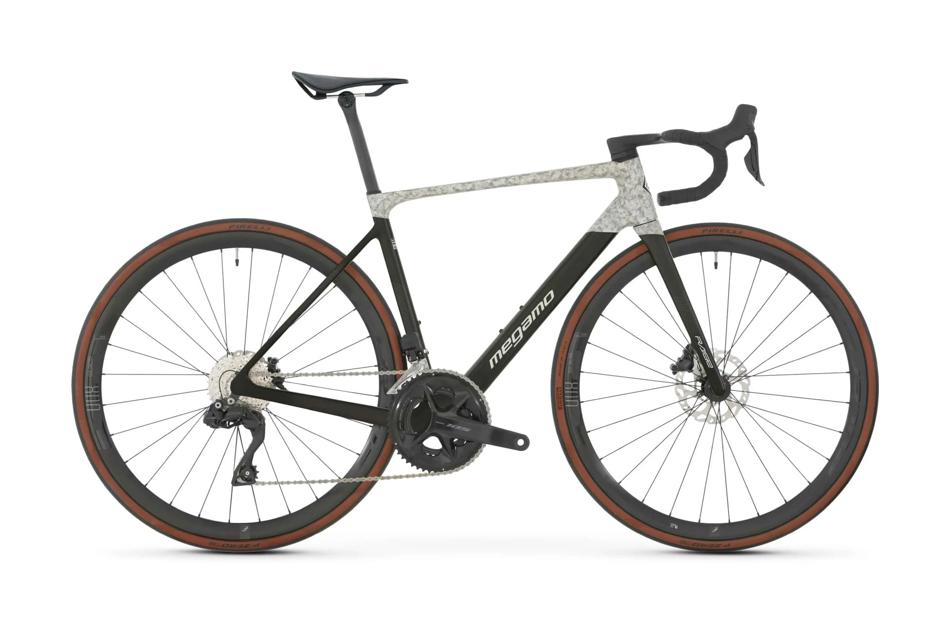 

Шоссейный велосипед Megamo Raise 15 - 28 дюймов - diamant - 2026, grau | jade ud