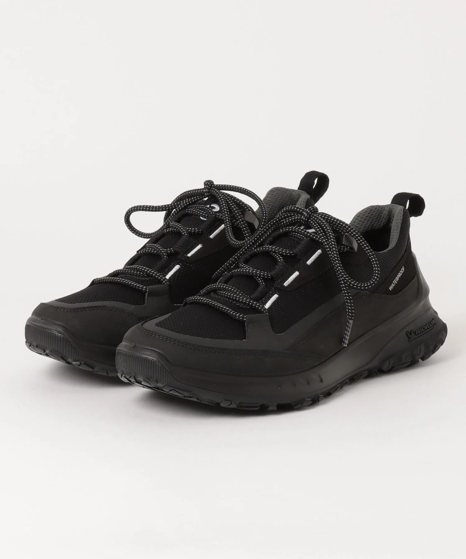 Мужские кроссовки ECCO Ultra Terrain кожаные чёрные