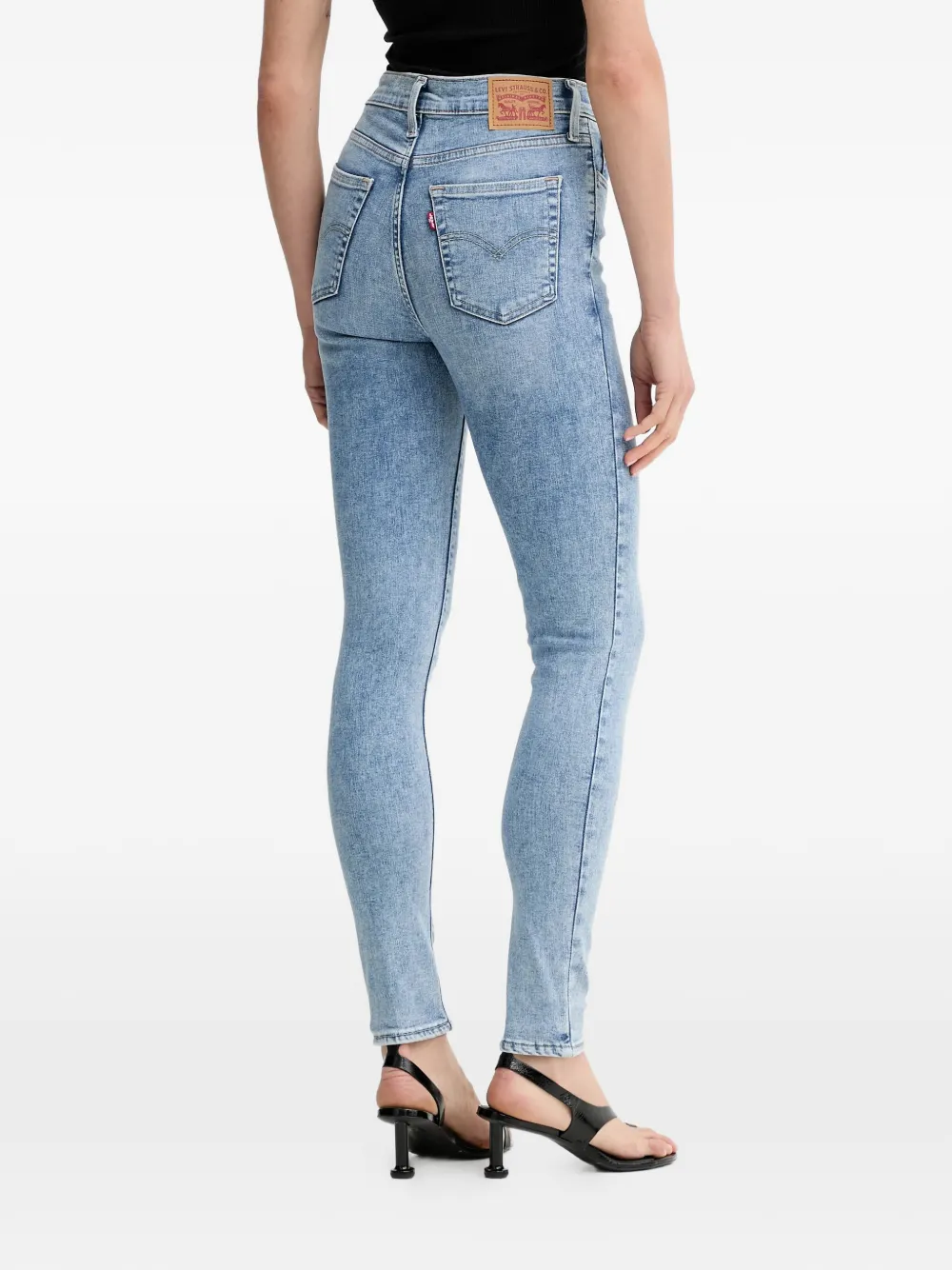 Джинсы с высокой посадкой и пятью карманами 720 Levi'S, синий — фото 3