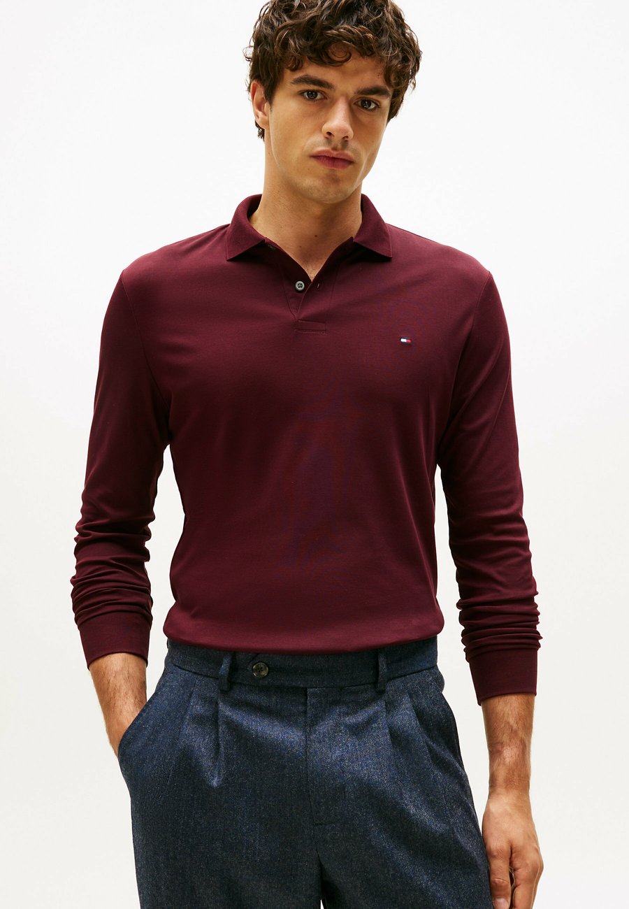 

Поло Tommy Hilfiger REGULAR LONG SLEEVE , Deep Burgundy/Red