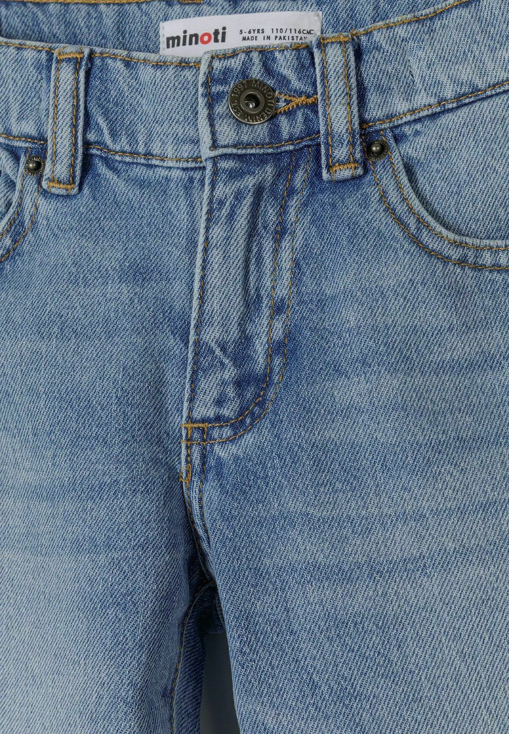 Джинсы BAGGY STRAIGHT LEG MINOTI, цвет Light-Blue Denim — фото 3