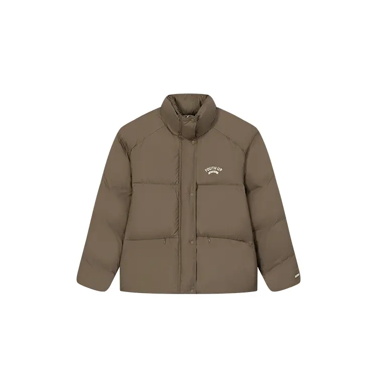 

361° Пуховик женский Nostalgic Brown со стойкой и утеплением