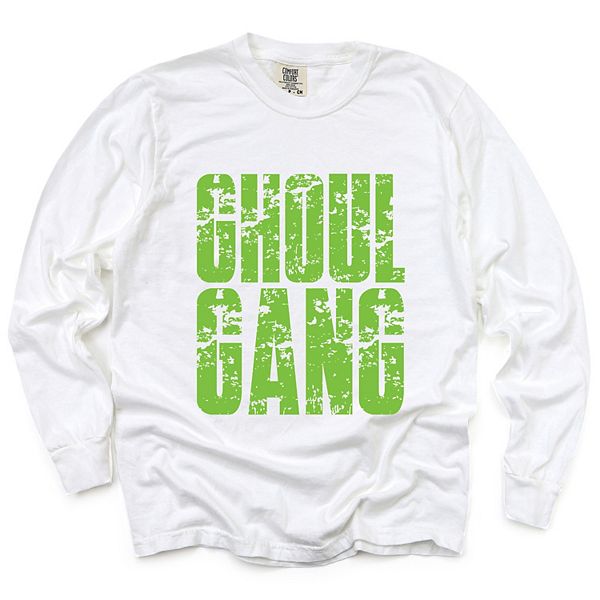 

Футболка с длинным рукавом Ghoul gang block distressed Simply Sage Market, White, Белый, Футболка с длинным рукавом Ghoul gang block distressed Simply Sage Market, White