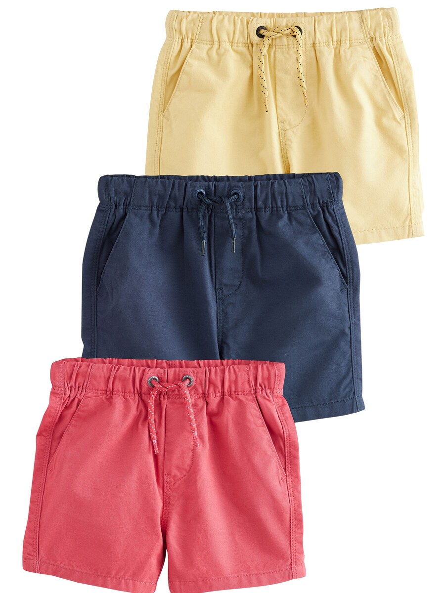 

Обычные брюки Next, цвет Navy/Light yellow/Cranberry