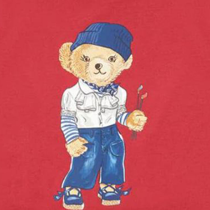 Polo Ralph Lauren Детская футболка красная Kids' — фото 4