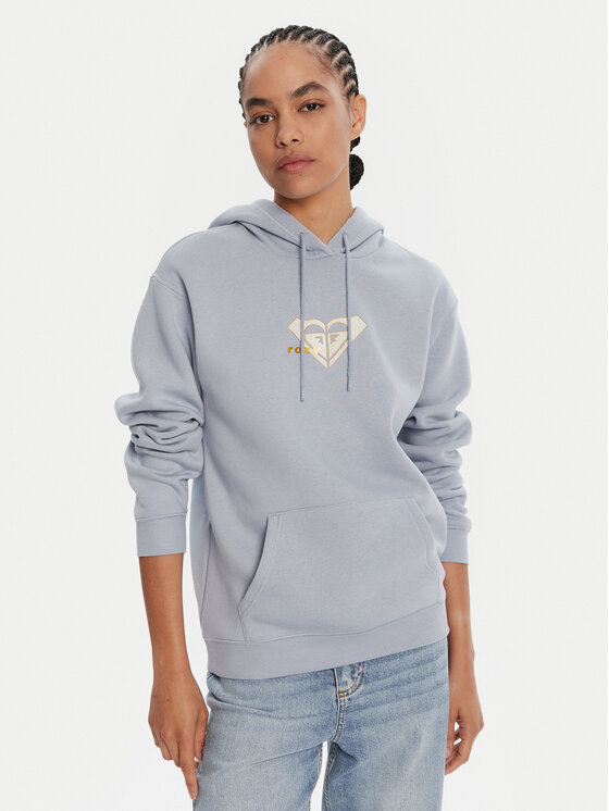

Свитшот regular fit ERJFT05028 Roxy, голубой