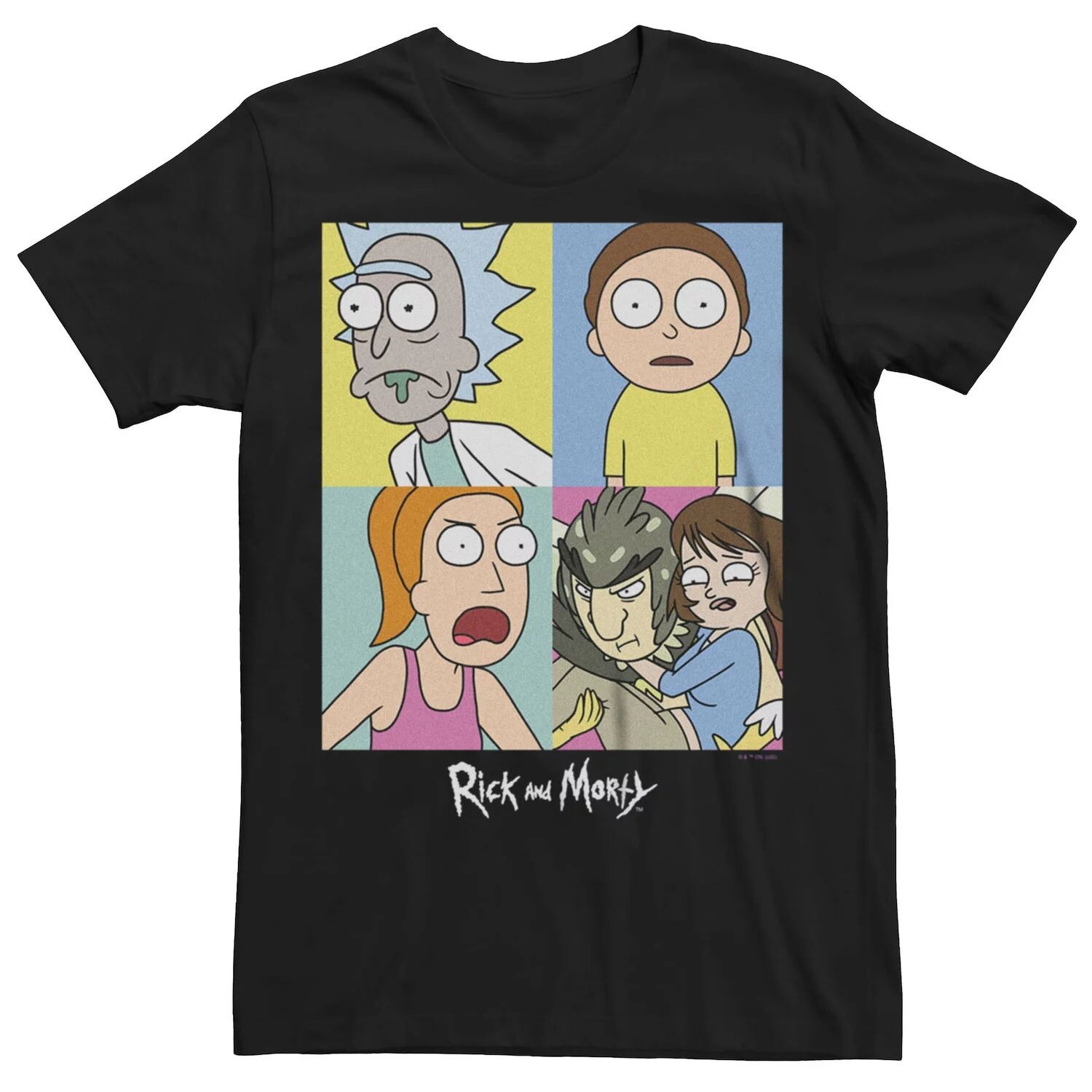 

Мужская футболка «Рик и Морти» с летней и Тэмми Licensed Character