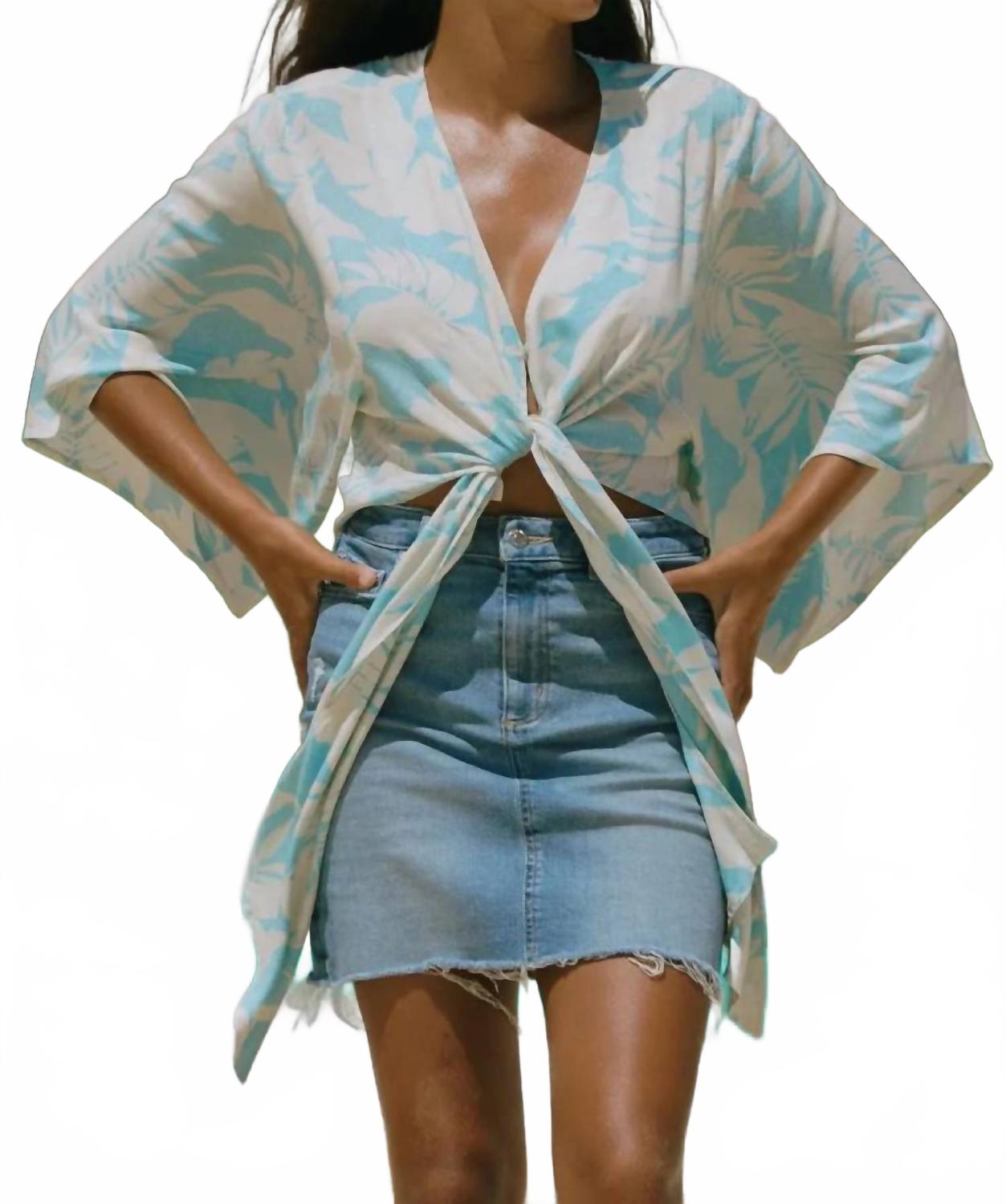 

Кимоно с завязками спереди на острове Молокаи TRIBAL, molokai