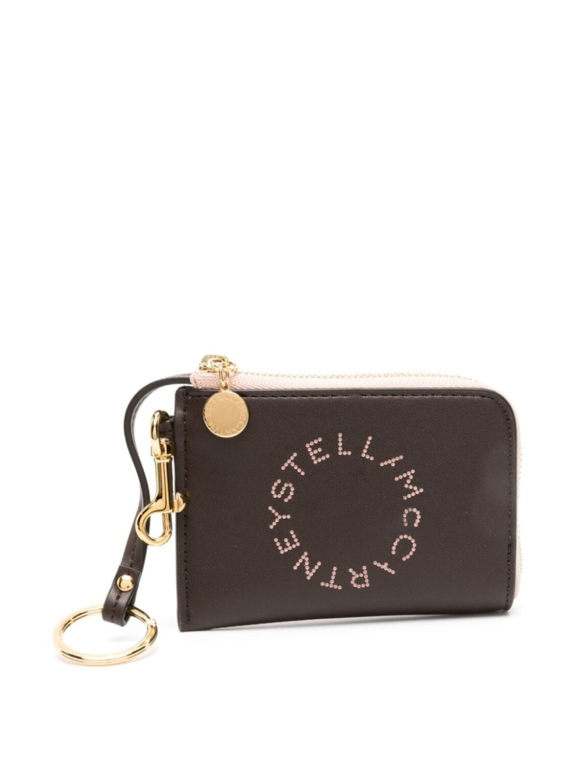 

Stella McCartney кошелек с логотипом, коричневый