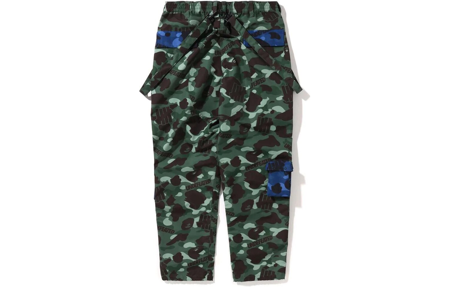

Брюки BAPE X Undefeated Camo с несколькими карманами A Bathing Ape, зеленый
