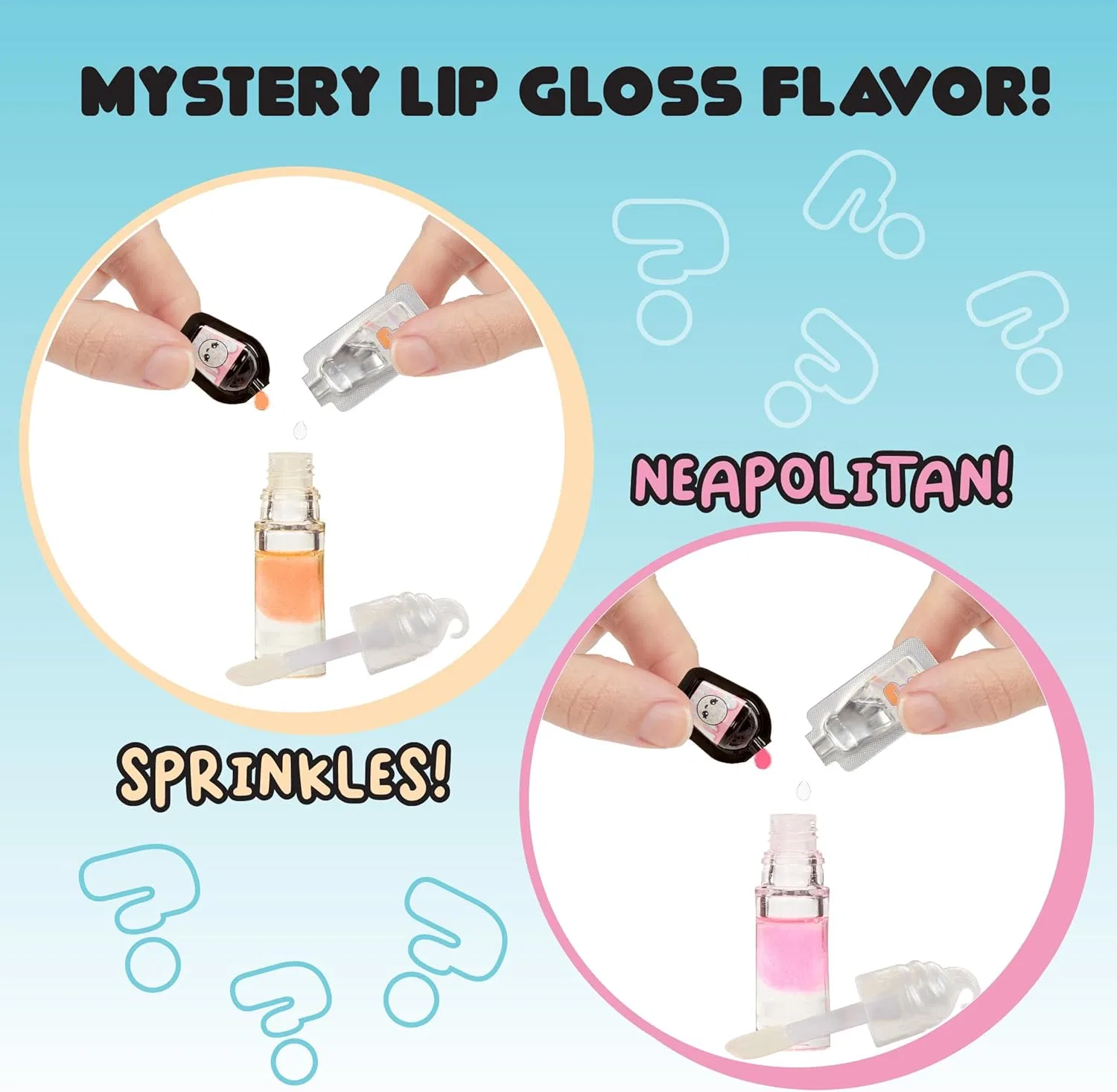 Кукла Yu ммiland Lip Gloss Doll Series 2 Mystery Chase 2 с набором для создания блеска для губ Yummiland — фото 4