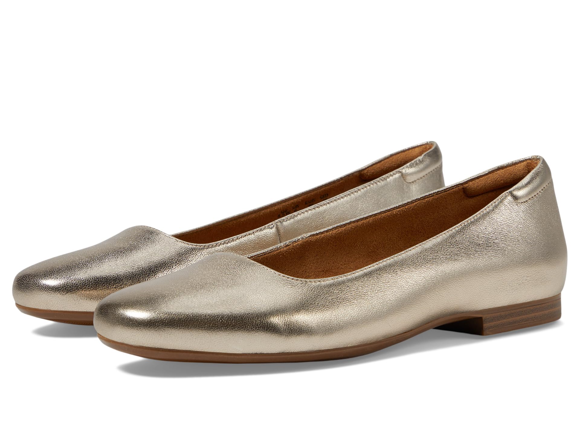 Балетки Naturalizer Kelly Ballet, Warm Silver Leather