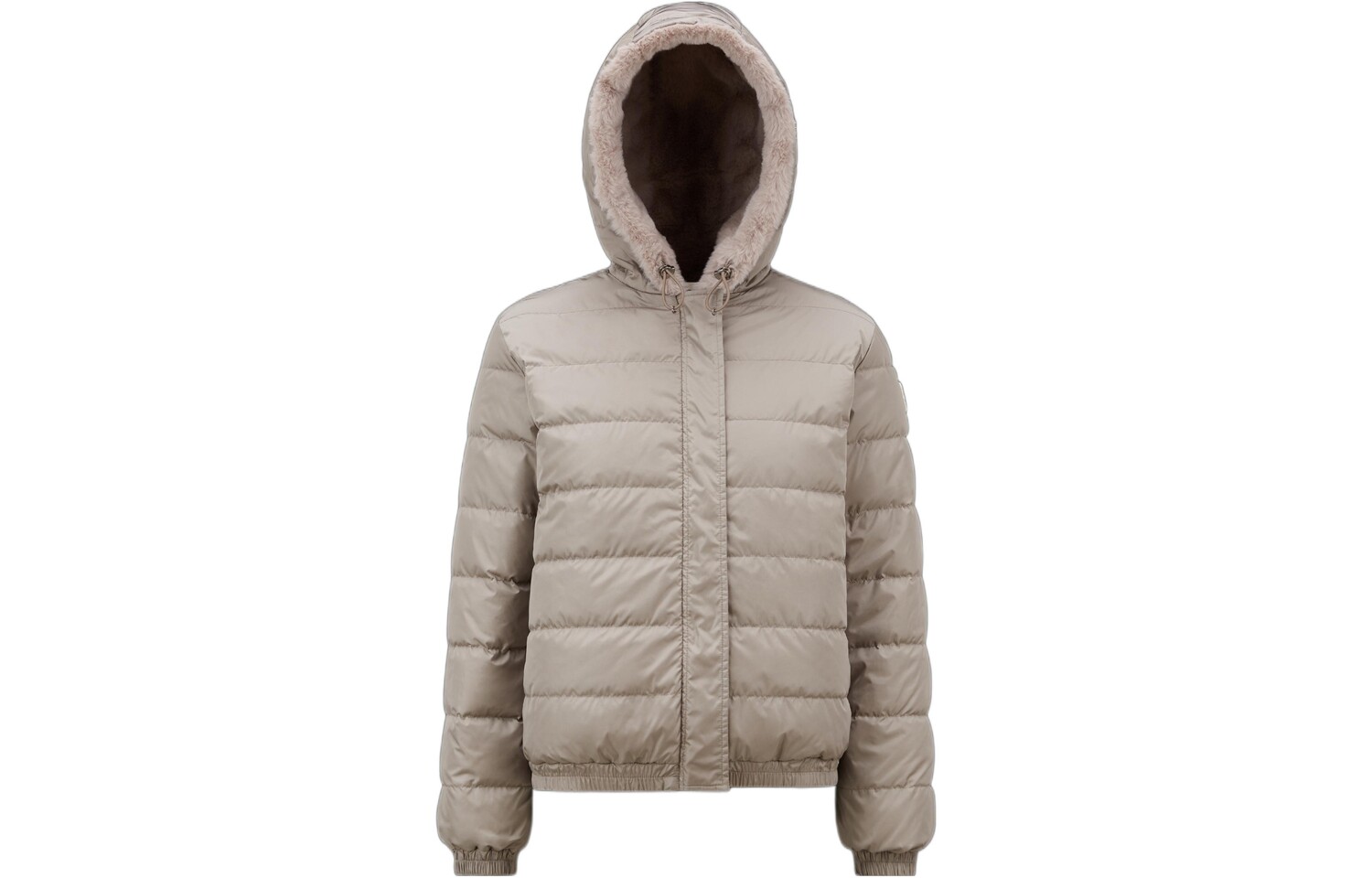 

Пуховик женский бежевый Moncler